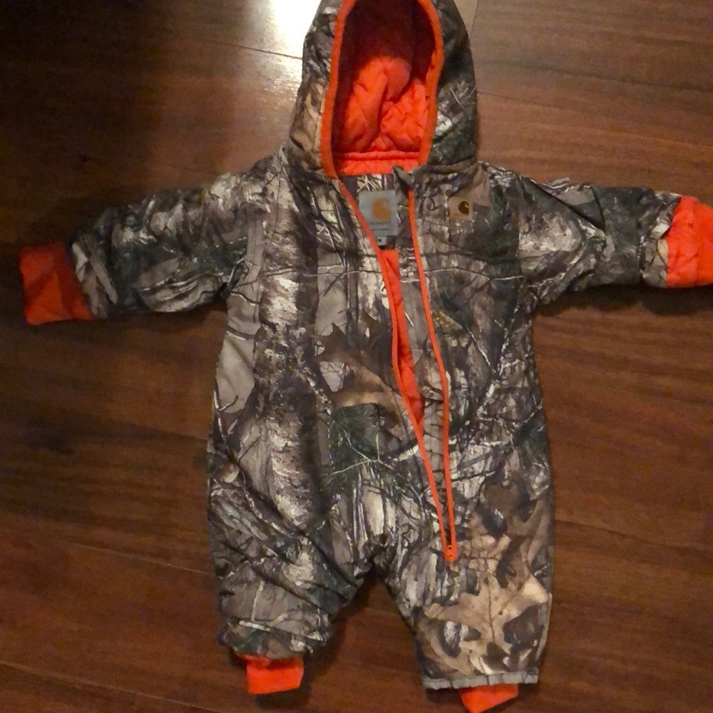 Carhartt camo snowsuit